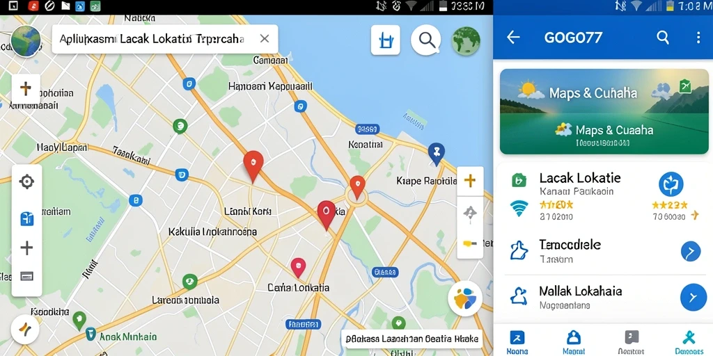 Tampilan antarmuka GOGO77 yang intuitif dan informatif.
