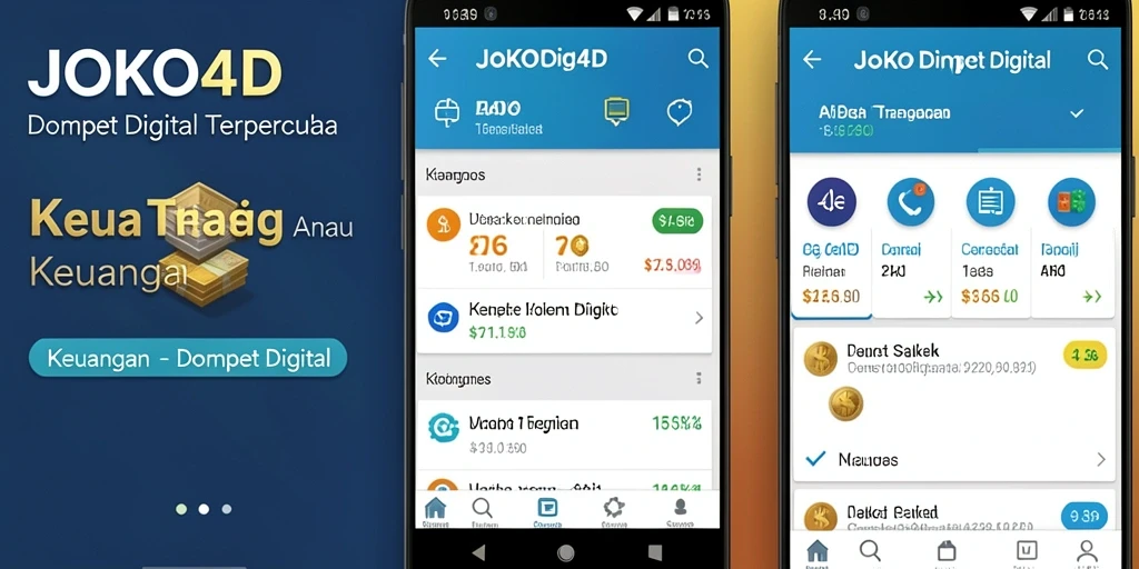 Antarmuka JOKO4D yang sederhana dan mudah digunakan.